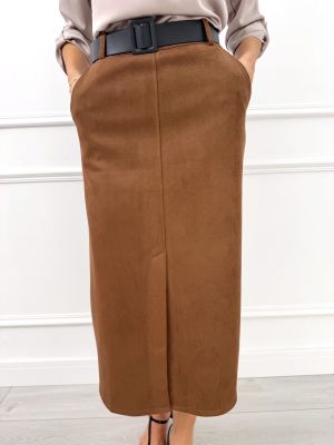 Spódnica casual ModnaKiecka.pl ze sklepu: ModnaKiecka.pl w kategorii: Spódnice - zdjęcie 64ECE52-355-6290_23070381