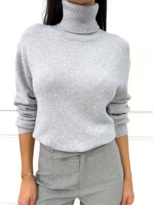 Sweter damski casual ModnaKiecka.pl ze sklepu: ModnaKiecka.pl w kategorii: Swetry damskie - zdjęcie 64ECE52-355-6290_23070417