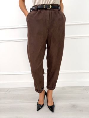Spodnie damskie casual ModnaKiecka.pl ze sklepu: ModnaKiecka.pl w kategorii: Spodnie damskie - zdjęcie 64ECE52-355-6290_23070667