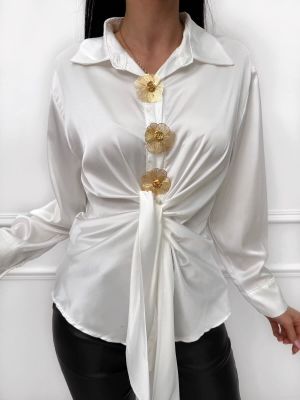 Koszula damska elegancka ModnaKiecka.pl ze sklepu: ModnaKiecka.pl w kategorii: Koszule damskie - zdjęcie 64ECE52-355-6290_23070823