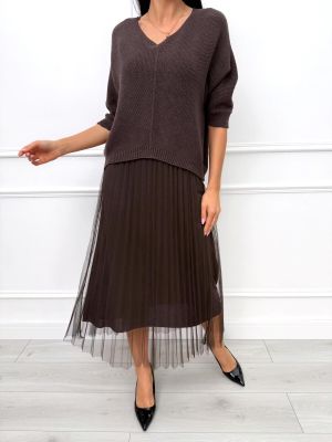 Sukienka casualowa ModnaKiecka.pl ze sklepu: ModnaKiecka.pl w kategorii: Sukienki - zdjęcie 64ECE52-355-6290_23070832