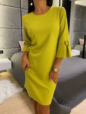 Sukienka ModnaKiecka.pl ze sklepu: ModnaKiecka.pl w kategorii: Sukienki - zdjęcie 64ECE52-355-6290_23071006