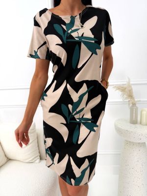 Sukienka casual ModnaKiecka.pl ze sklepu: ModnaKiecka.pl w kategorii: Sukienki - zdjęcie 64ECE52-355-6290_23071225