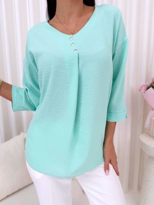 Bluzka damska casual ModnaKiecka.pl ze sklepu: ModnaKiecka.pl w kategorii: Bluzki damskie - zdjęcie 64ECE52-355-6290_23071538