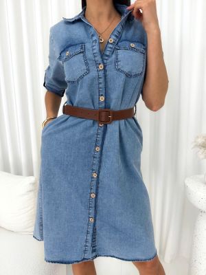 Sukienka casual ModnaKiecka.pl ze sklepu: ModnaKiecka.pl w kategorii: Sukienki - zdjęcie 64ECE52-355-6290_23072450