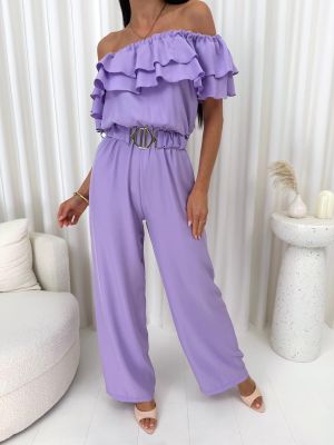 Kombinezon damski elegancki ModnaKiecka.pl ze sklepu: ModnaKiecka.pl w kategorii: Kombinezony damskie - zdjęcie 64ECE52-355-6290_23072569