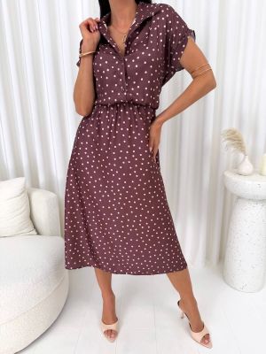 Sukienka casual na wiosnę ModnaKiecka.pl ze sklepu: ModnaKiecka.pl w kategorii: Sukienki - zdjęcie 64ECE52-355-6290_23072587