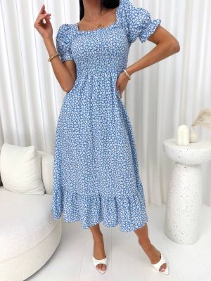 Sukienka casual na wiosnę ModnaKiecka.pl ze sklepu: ModnaKiecka.pl w kategorii: Sukienki - zdjęcie 64ECE52-355-6290_23072794