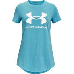 Under Armour - Bluzka dziewczęca w sportowym stylu letnia ze sklepu: SPORT-SHOP.pl w kategorii: Bluzki dziewczęce - zdjęcie 6BAF450-D40-9631_133786