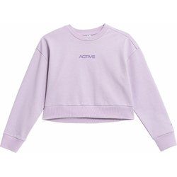 Bluza dziewczęca casual 4F ze sklepu: SPORT-SHOP.pl w kategorii: Bluzy dziewczęce - zdjęcie 6BAF450-D40-9631_162105