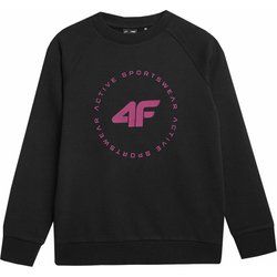 Bluza dziewczęca w stylu młodzieżowym 4F ze sklepu: SPORT-SHOP.pl w kategorii: Bluzy dziewczęce - zdjęcie 6BAF450-D40-9631_167379