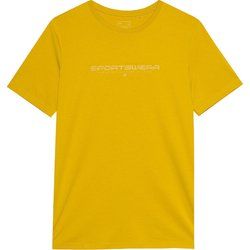 T-shirt męski na wiosnę 4F ze sklepu: SPORT-SHOP.pl w kategorii: T-shirty męskie - zdjęcie 6BAF450-D40-9631_175647