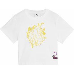 Bluzka dziewczęca w nadruki Puma ze sklepu: SPORT-SHOP.pl w kategorii: Bluzki dziewczęce - zdjęcie 6BAF450-D40-9631_182614