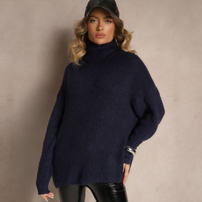 Sweter damski na zimę Renee ze sklepu: renee.pl w kategorii: Swetry damskie - zdjęcie 6BEED23A-9DF-769_112257