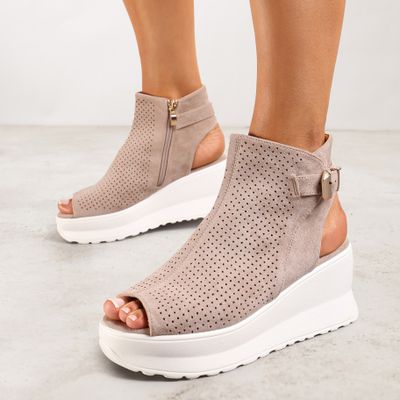 Sandały damskie na wiosnę Renee ze sklepu: renee.pl w kategorii: Sandały damskie - zdjęcie 6BEED23A-9DF-769_167444