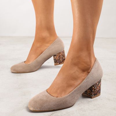 Czółenka casual Renee ze sklepu: renee.pl w kategorii: Czółenka - zdjęcie 6BEED23A-9DF-769_172415