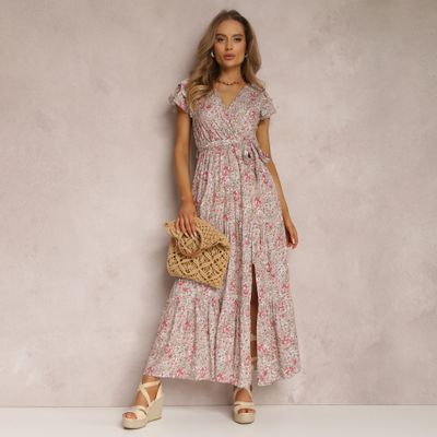 Sukienka elegancka Renee ze sklepu: renee.pl w kategorii: Sukienki - zdjęcie 6BEED23A-9DF-769_195134
