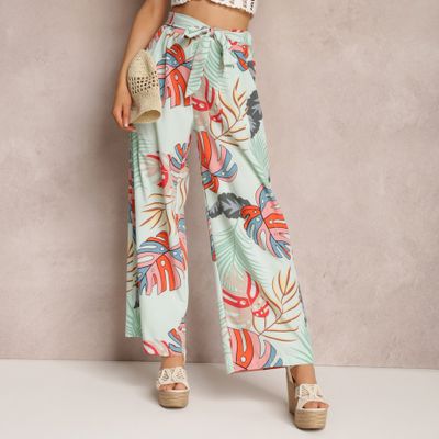 Spodnie damskie w stylu boho Renee ze sklepu: renee.pl w kategorii: Spodnie damskie - zdjęcie 6BEED23A-9DF-769_198674