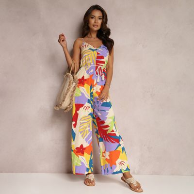Kombinezon damski boho na wiosnę Renee ze sklepu: renee.pl w kategorii: Kombinezony damskie - zdjęcie 6BEED23A-9DF-769_200954