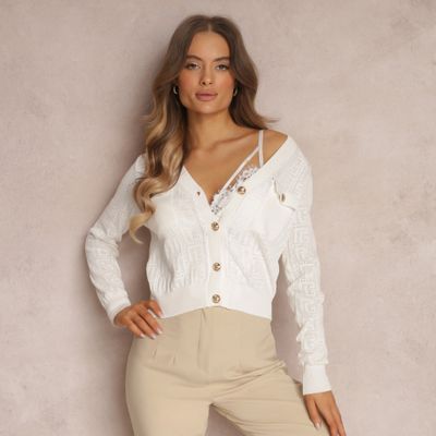 Sweter damski na zimę Renee ze sklepu: renee.pl w kategorii: Swetry damskie - zdjęcie 6BEED23A-9DF-769_219175