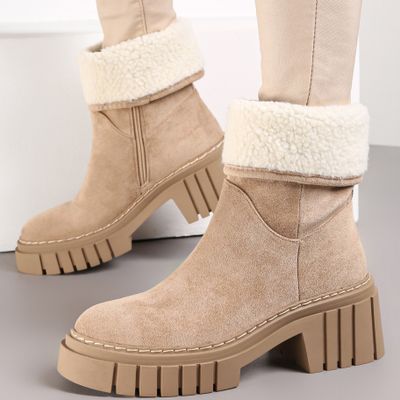 Botki casual Renee ze sklepu: renee.pl w kategorii: Botki - zdjęcie 6BEED23A-9DF-769_220889