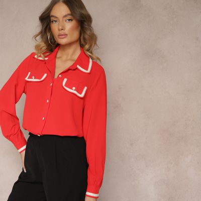 Koszula damska sportowa Renee ze sklepu: renee.pl w kategorii: Koszule damskie - zdjęcie 6BEED23A-9DF-769_222934