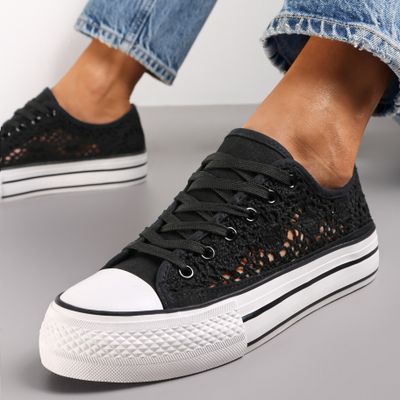 Trampki damskie casual Renee ze sklepu: renee.pl w kategorii: Trampki damskie - zdjęcie 6BEED23A-9DF-769_232431