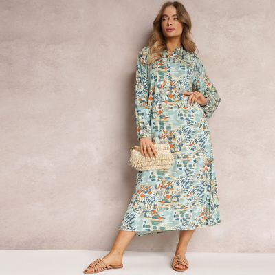 Sukienka w stylu boho Renee ze sklepu: renee.pl w kategorii: Sukienki - zdjęcie 6BEED23A-9DF-769_233346