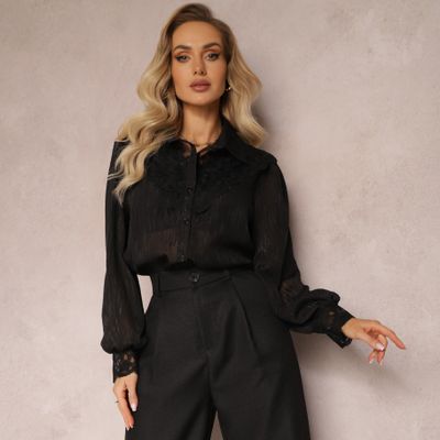 Koszula damska na zimę Renee ze sklepu: renee.pl w kategorii: Koszule damskie - zdjęcie 6BEED23A-9DF-769_236204