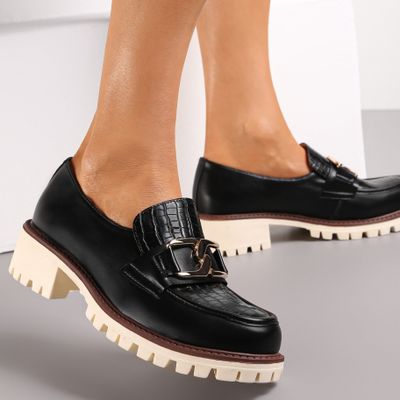 Mokasyny casual Renee ze sklepu: renee.pl w kategorii: Mokasyny damskie - zdjęcie 6BEED23A-9DF-769_237285