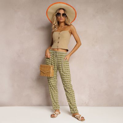 Spodnie damskie letnie Renee ze sklepu: renee.pl w kategorii: Spodnie damskie - zdjęcie 6BEED23A-9DF-769_239555