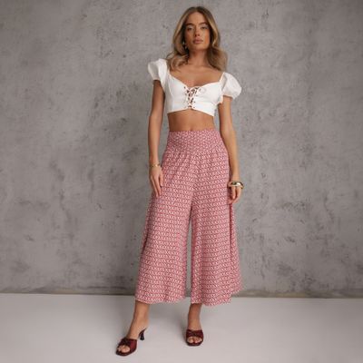 Spodnie damskie letnie Renee ze sklepu: renee.pl w kategorii: Spodnie damskie - zdjęcie 6BEED23A-9DF-769_239557