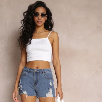 Szorty casual Renee ze sklepu: renee.pl w kategorii: Szorty - zdjęcie 6BEED23A-9DF-769_239896