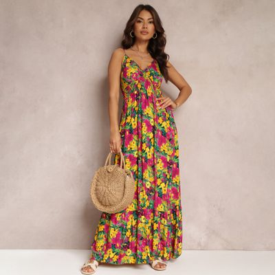 Sukienka w stylu boho na lato Renee ze sklepu: renee.pl w kategorii: Sukienki - zdjęcie 6BEED23A-9DF-769_243285