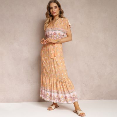 Sukienka wiosenna casualowa Renee ze sklepu: renee.pl w kategorii: Sukienki - zdjęcie 6BEED23A-9DF-769_243979