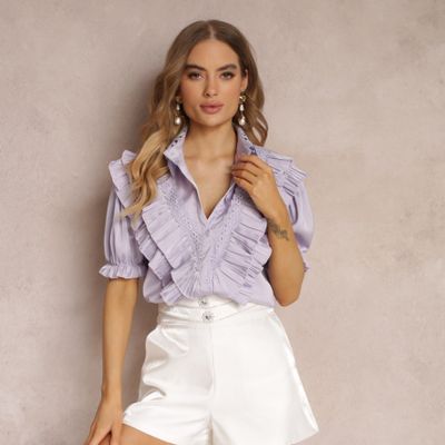 Koszula damska Renee ze sklepu: renee.pl w kategorii: Koszule damskie - zdjęcie 6BEED23A-9DF-769_244391