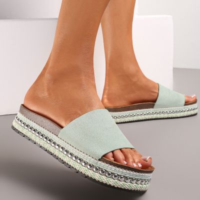 Klapki damskie na lato Renee ze sklepu: renee.pl w kategorii: Klapki damskie - zdjęcie 6BEED23A-9DF-769_253041