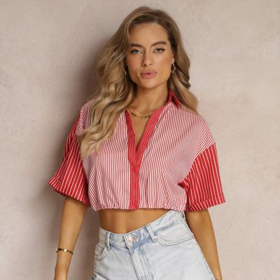 Bluzka damska na wiosnę Renee ze sklepu: renee.pl w kategorii: Bluzki damskie - zdjęcie 6BEED23A-9DF-769_257066