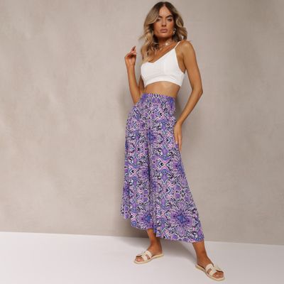 Spodnie damskie boho Renee ze sklepu: renee.pl w kategorii: Spodnie damskie - zdjęcie 6BEED23A-9DF-769_259937