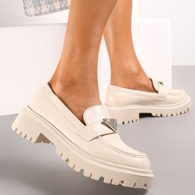 Mokasyny casual Renee ze sklepu: renee.pl w kategorii: Mokasyny damskie - zdjęcie 6BEED23A-9DF-769_266687