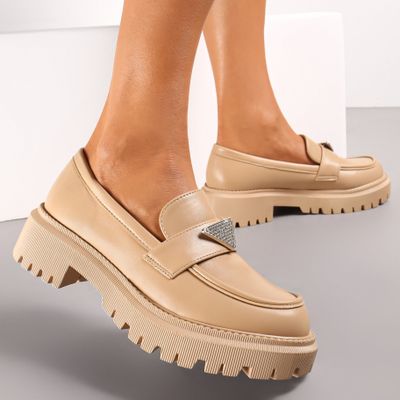 Mokasyny casual gładkie Renee ze sklepu: renee.pl w kategorii: Mokasyny damskie - zdjęcie 6BEED23A-9DF-769_266693