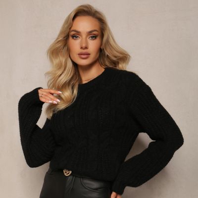 Sweter damski elegancki Renee ze sklepu: renee.pl w kategorii: Swetry damskie - zdjęcie 6BEED23A-9DF-769_267521