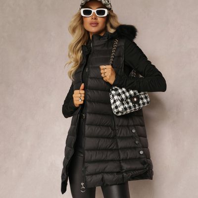 Kamizelka damska elegancka Renee ze sklepu: renee.pl w kategorii: Kamizelki damskie - zdjęcie 6BEED23A-9DF-769_267625