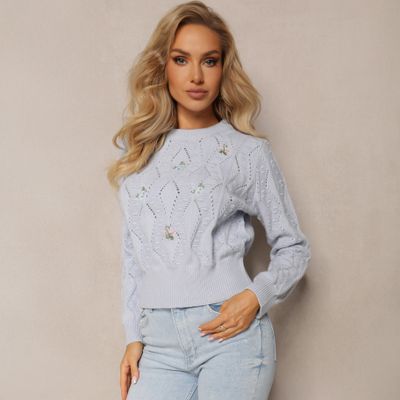 Sweter damski na zimę Renee ze sklepu: renee.pl w kategorii: Swetry damskie - zdjęcie 6BEED23A-9DF-769_269489