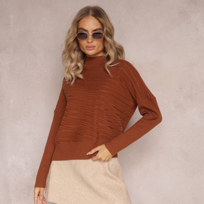 Renee - Sweter damski na zimę ze sklepu: renee.pl w kategorii: Swetry damskie - zdjęcie 6BEED23A-9DF-769_278321