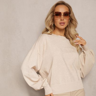 Sweter damski na zimę Renee ze sklepu: renee.pl w kategorii: Swetry damskie - zdjęcie 6BEED23A-9DF-769_279497