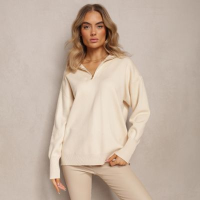 Sweter damski casual Renee ze sklepu: renee.pl w kategorii: Swetry damskie - zdjęcie 6BEED23A-9DF-769_280842