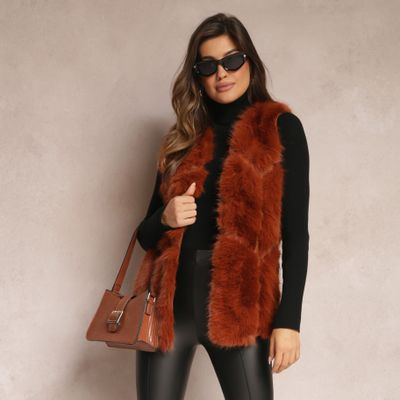 Kamizelka damska casual Renee ze sklepu: renee.pl w kategorii: Kamizelki damskie - zdjęcie 6BEED23A-9DF-769_282631