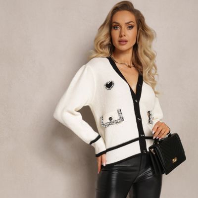 Renee - Sweter damski ze sklepu: renee.pl w kategorii: Swetry damskie - zdjęcie 6BEED23A-9DF-769_283958