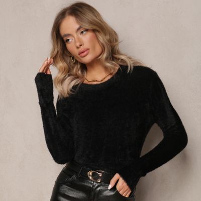 Sweter damski na zimę Renee ze sklepu: renee.pl w kategorii: Swetry damskie - zdjęcie 6BEED23A-9DF-769_285846